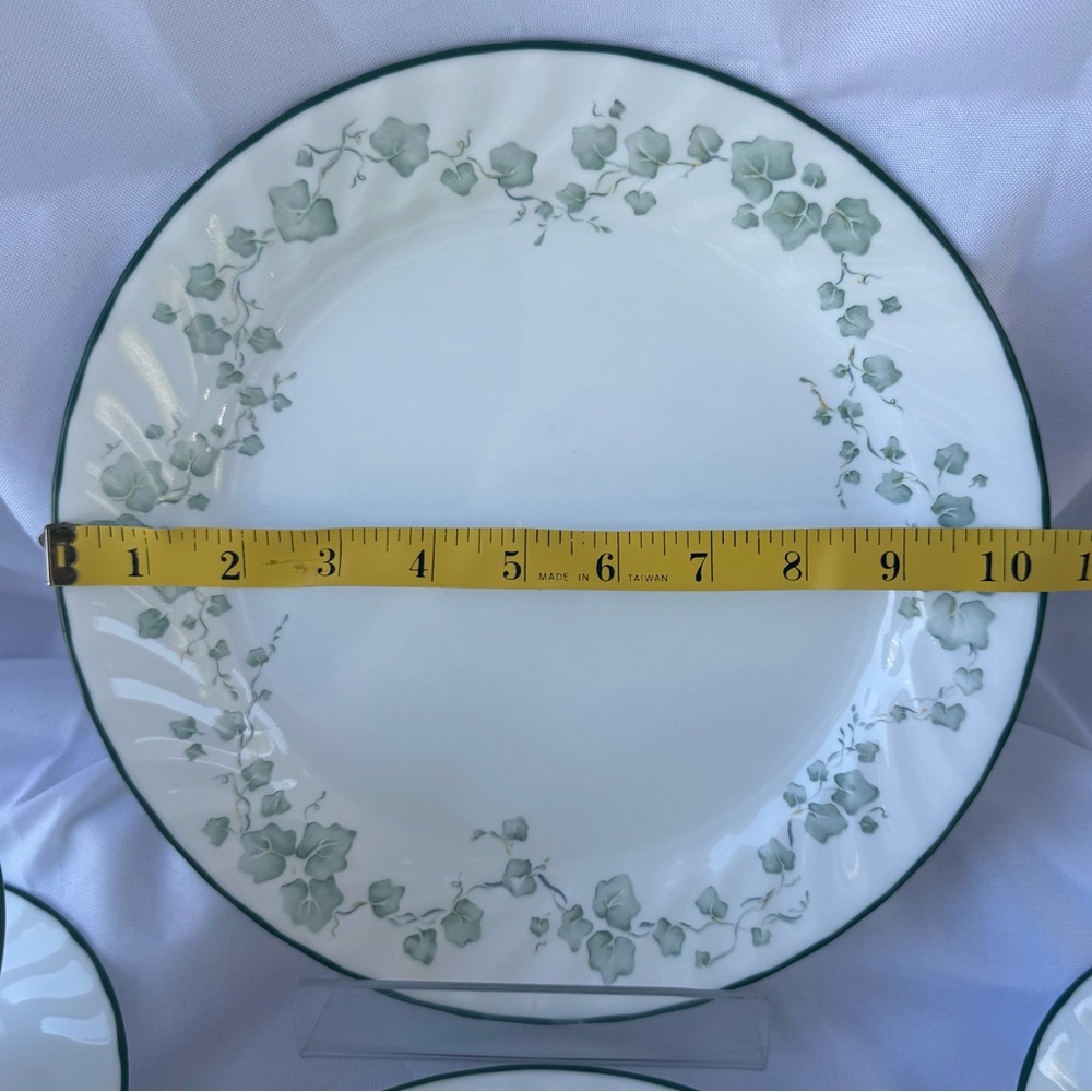 Corelle Callaway Ivy Dinnerware Set Service for 2 10 Pieces Complete Set - Picture 8 of 10